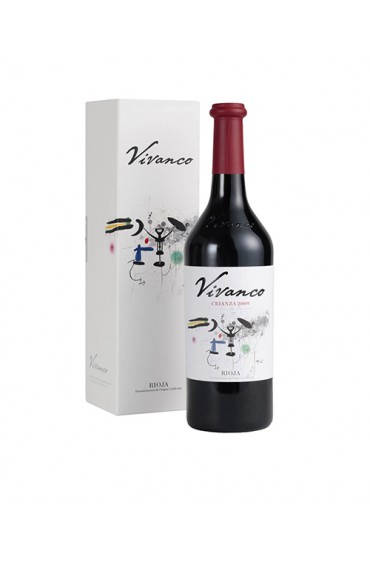 Botella con estuche Vivanco...