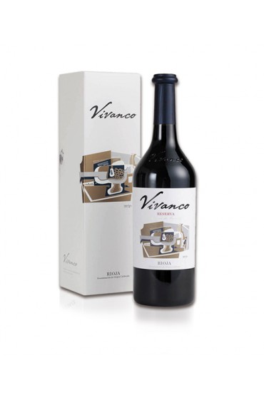 Botella con estuche Vivanco...